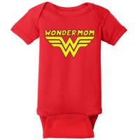 Wonder Mom Mother's Day Gift Baby Bodysuit