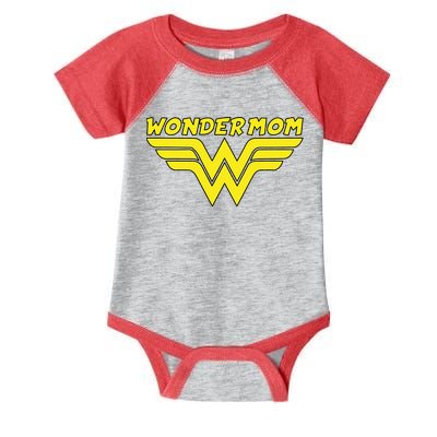 Wonder Mom Mother's Day Gift Infant Baby Jersey Bodysuit