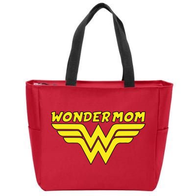Wonder Mom Mother's Day Gift Zip Tote Bag