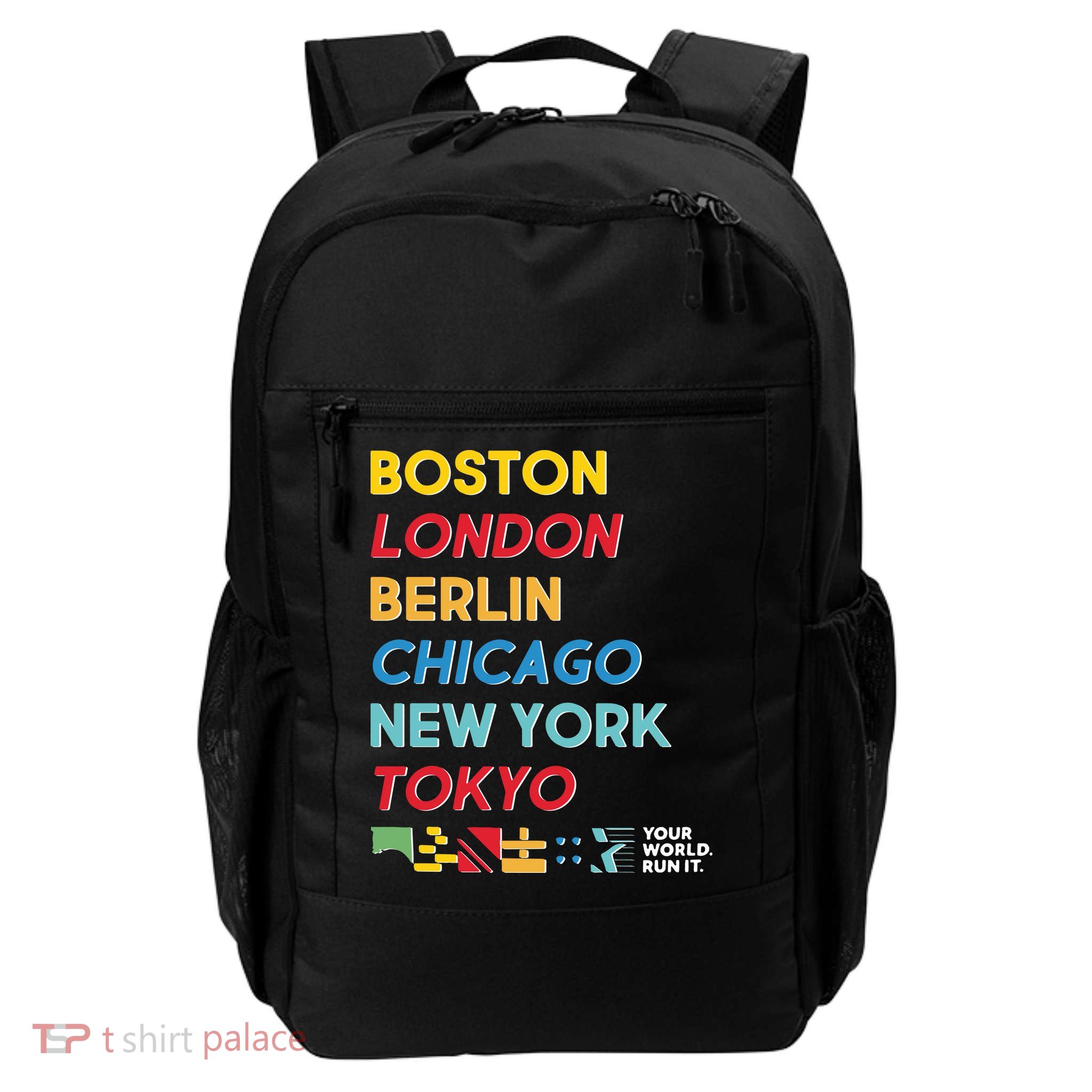 World Marathon Majors Sportiqe Daily Commute Backpack