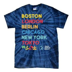 World Marathon Majors Sportiqe Tie-Dye T-Shirt