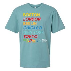 World Marathon Majors Sportiqe Sueded Cloud Jersey T-Shirt