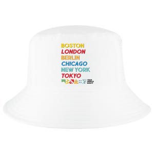 World Marathon Majors Sportiqe Cool Comfort Performance Bucket Hat