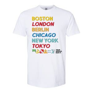 World Marathon Majors Sportiqe Softstyle CVC T-Shirt