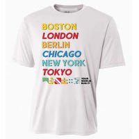 World Marathon Majors Sportiqe Cooling Performance Crew T-Shirt