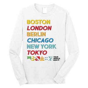 World Marathon Majors Sportiqe Long Sleeve Shirt