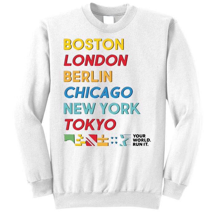 World Marathon Majors Sportiqe Sweatshirt