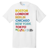 World Marathon Majors Sportiqe Tall T-Shirt