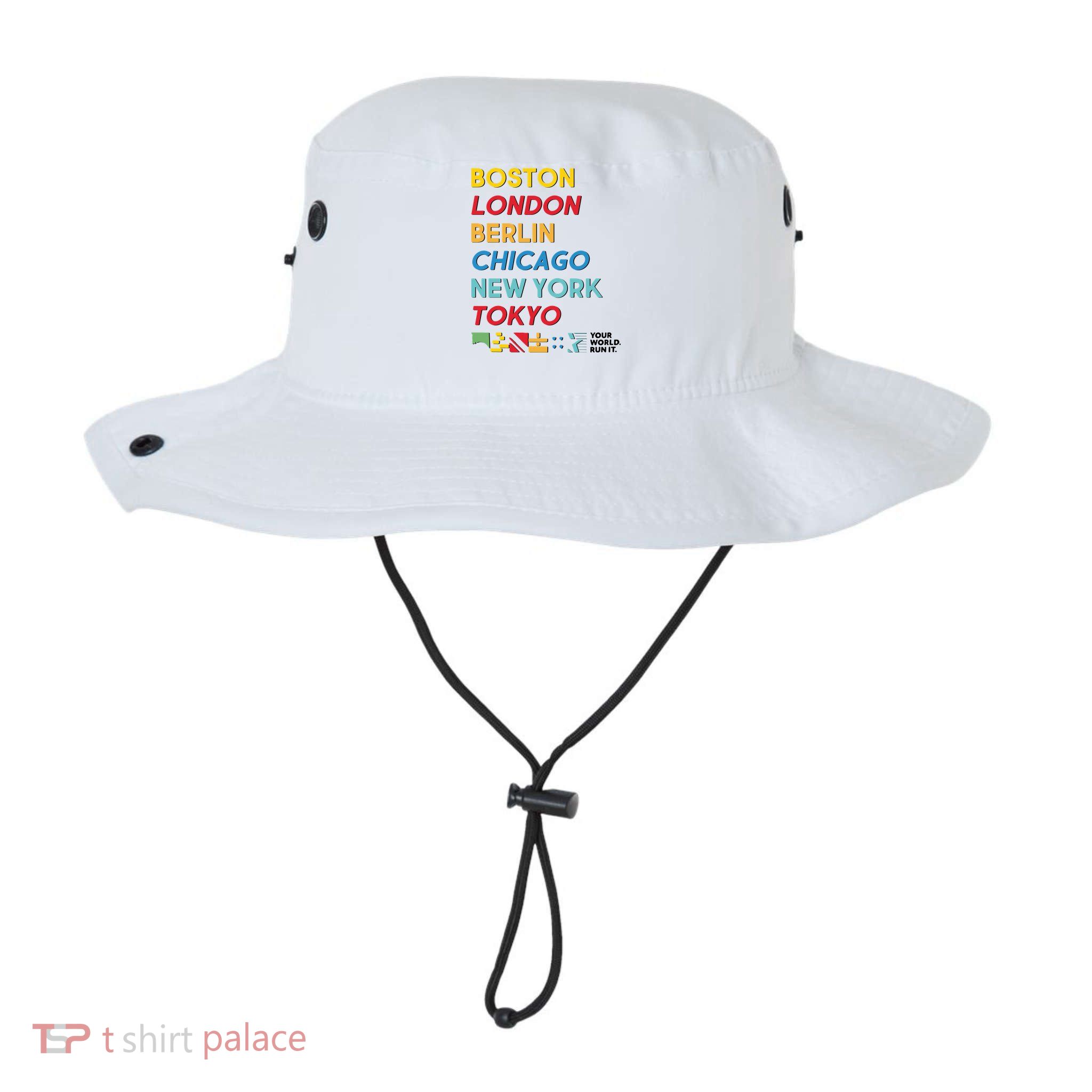 World Marathon Majors Sportiqe Bucket Hat
