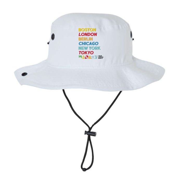 World Marathon Majors Sportiqe Legacy Cool Fit Booney Bucket Hat