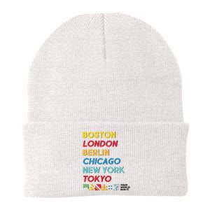 World Marathon Majors Sportiqe Knit Cap Winter Beanie