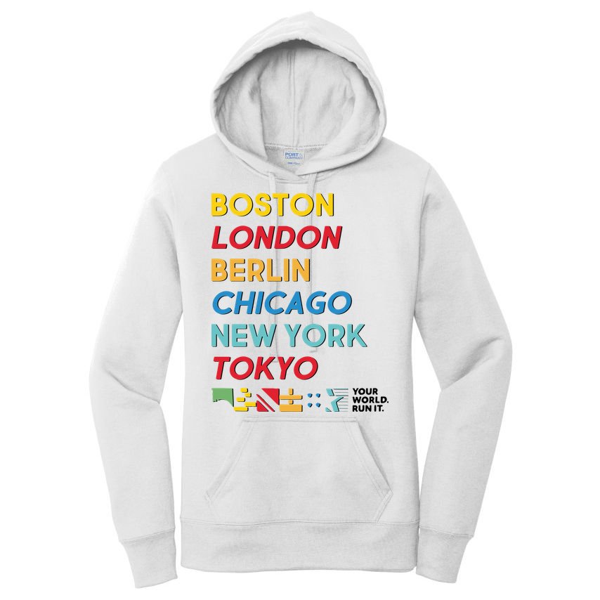 World Marathon Majors Sportiqe Women's Pullover Hoodie