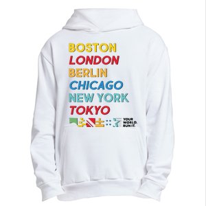 World Marathon Majors Sportiqe Urban Pullover Hoodie