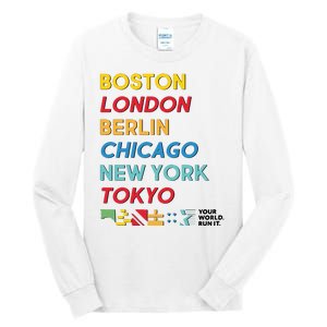 World Marathon Majors Sportiqe Tall Long Sleeve T-Shirt