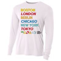 World Marathon Majors Sportiqe Cooling Performance Long Sleeve Crew