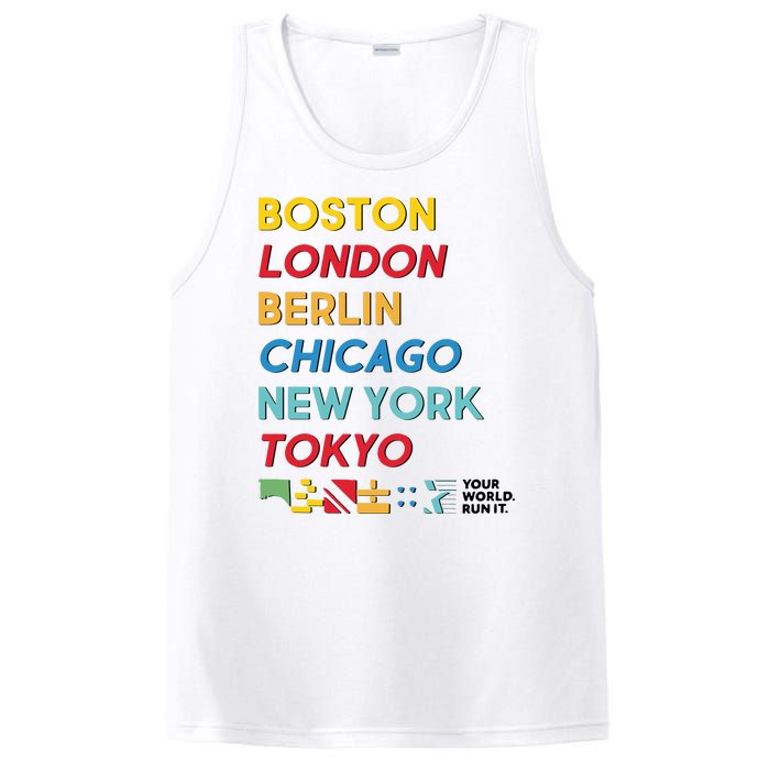 World Marathon Majors Sportiqe PosiCharge Competitor Tank