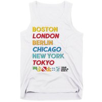 World Marathon Majors Sportiqe Tank Top