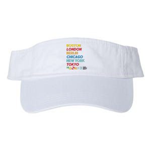 World Marathon Majors Sportiqe Valucap Bio-Washed Visor