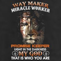 Way Maker Miracle Worker Promise Keeper Light Jesus Lion Cool Comfort Performance Bucket Hat