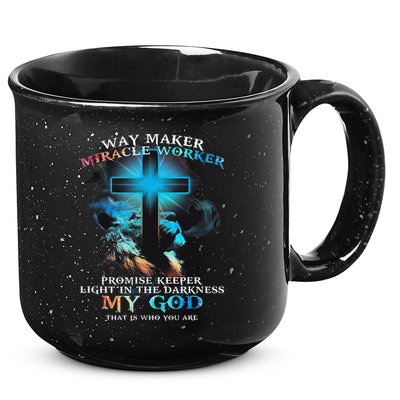 Way Maker Miracle Worker Jesus Lion 15oz Campfire Ceramic Mug