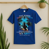 Way Maker Miracle Worker Jesus Lion T-Shirt