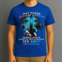 Way Maker Miracle Worker Jesus Lion T-Shirt