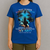 Way Maker Miracle Worker Jesus Lion T-Shirt