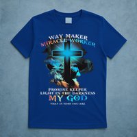 Way Maker Miracle Worker Jesus Lion T-Shirt