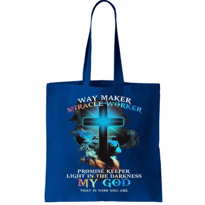 Way Maker Miracle Worker Jesus Lion Bag