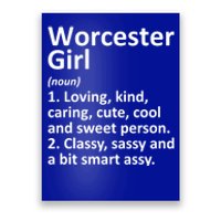 Worcester Ma Massachusetts Funny City Home Roots Gift Cute Gift Poster