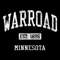 Warroad Minnesota Mn Js04 Vintage Athletic Sports Doggie Tank