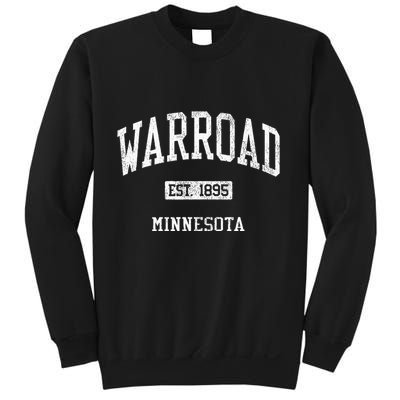 Warroad Minnesota Mn Js04 Vintage Athletic Sports Sweatshirt