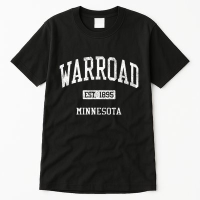Warroad Minnesota Mn Js04 Vintage Athletic Sports Tall T-Shirt
