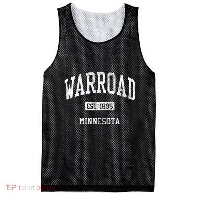 Warroad Minnesota Mn Js04 Vintage Athletic Sports Mesh Reversible Basketball Jersey Tank