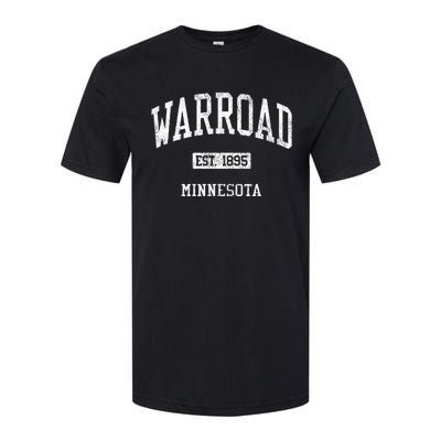 Warroad Minnesota Mn Js04 Vintage Athletic Sports Softstyle® CVC T-Shirt