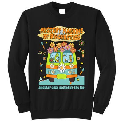 Women Mystery Machine Of Diagnostics Lab Tech Lab Week 2025  Sweatshirt