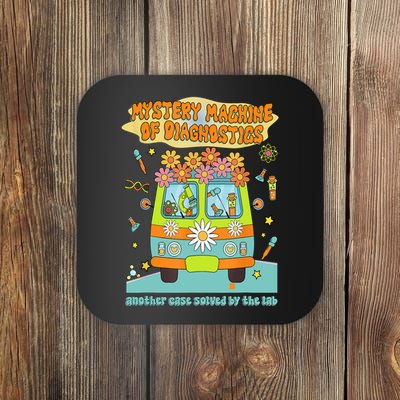 Women Mystery Machine Of Diagnostics Lab Tech Lab Week 2025  Coaster