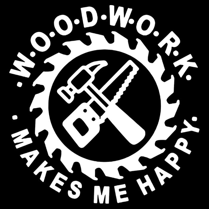 Woodwork Makes Me Happy Backpack