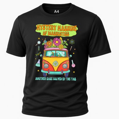 Women Mystery Machine Of Diagnostics Lab Tech Lab Week 2025 Cooling Performance Crew T-Shirt