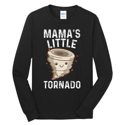 Weather Man Mamas Little Tornado Tall Long Sleeve T-Shirt