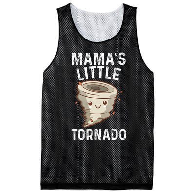 Weather Man Mamas Little Tornado Mesh Reversible Basketball Jersey Tank