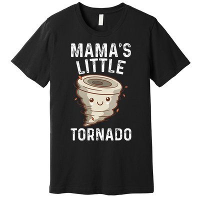 Weather Man Mamas Little Tornado Premium T-Shirt