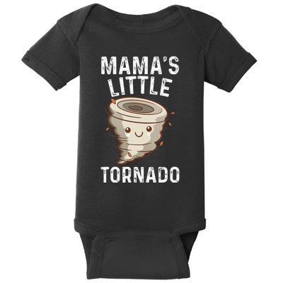 Weather Man Mamas Little Tornado Baby Bodysuit