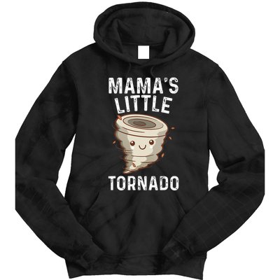 Weather Man Mamas Little Tornado Tie Dye Hoodie