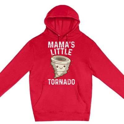 Weather Man Mamas Little Tornado Premium Pullover Hoodie