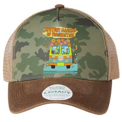 Women Mystery Machine Of Diagnostics Lab Tech Lab Week 2025 Gift Legacy Tie Dye Trucker Hat