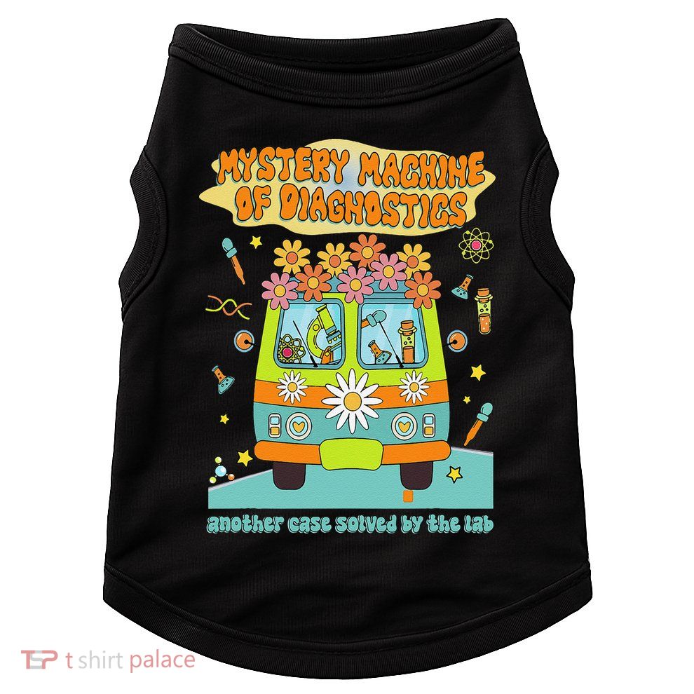 Women Mystery Machine Of Diagnostics Lab Tech Lab Week 2025 Gift Doggie Tank