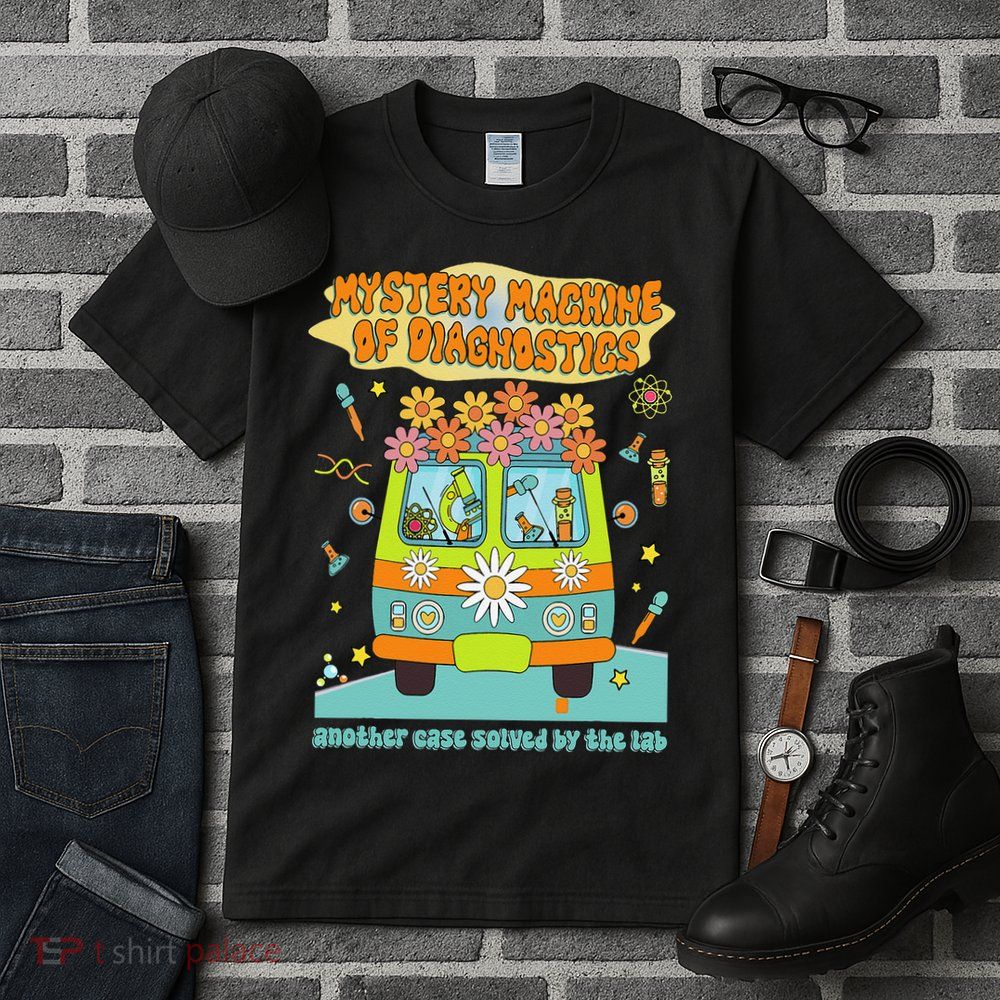 Women Mystery Machine Of Diagnostics Lab Tech Lab Week 2025 Gift Tall T-Shirt