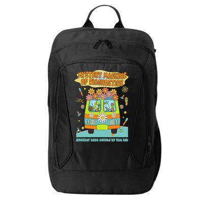 Women Mystery Machine Of Diagnostics Lab Tech Lab Week 2025 Gift City Backpack