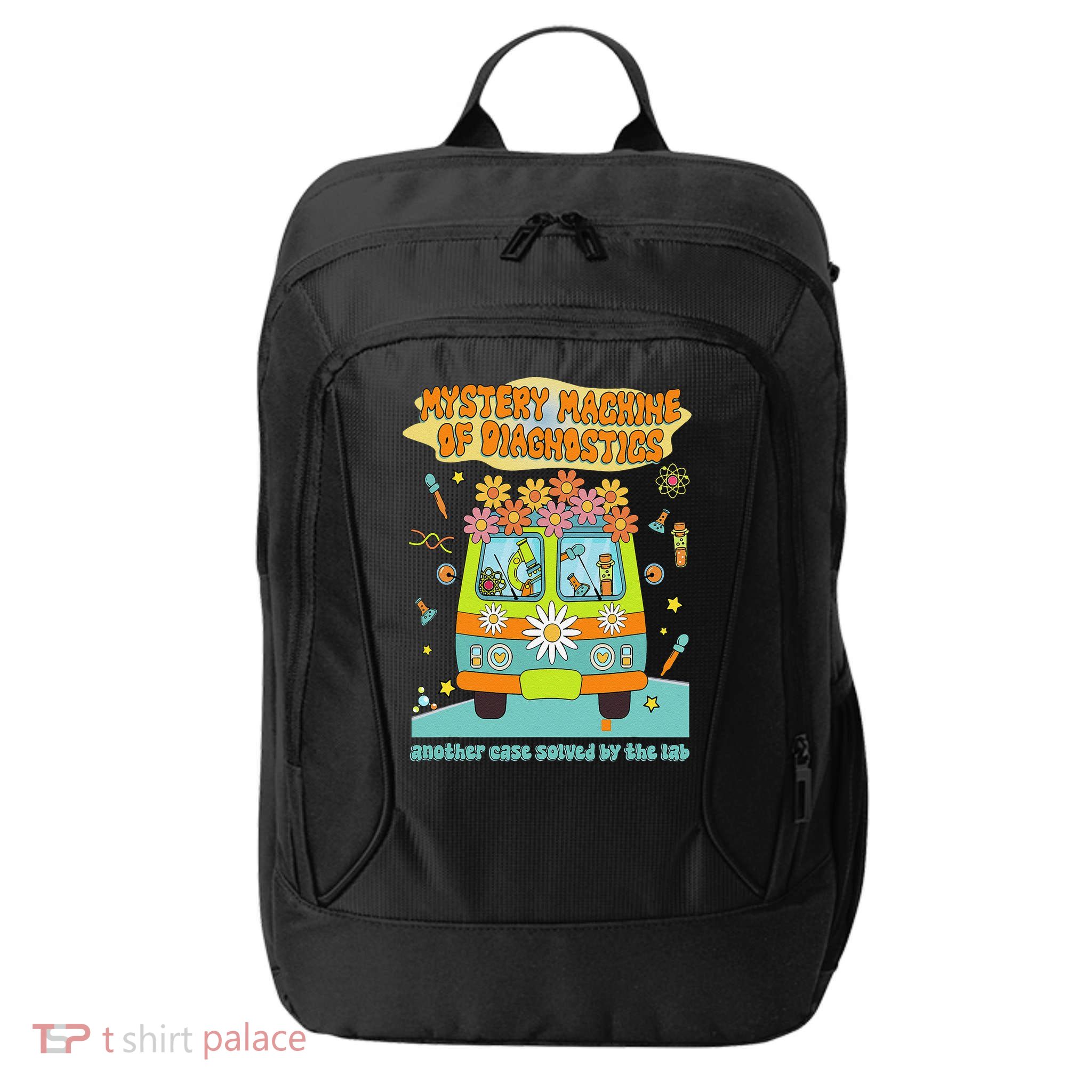 Women Mystery Machine Of Diagnostics Lab Tech Lab Week 2025 Gift City Backpack